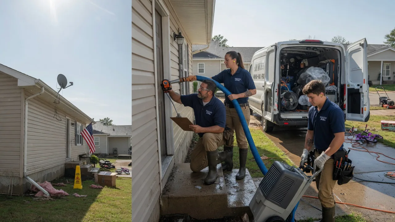 Ceiling Water Damage Restoration in Odenville, AL near me