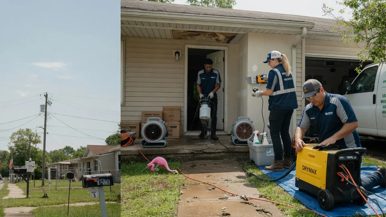 Storm Damage Water Removal in Odenville, AL near me